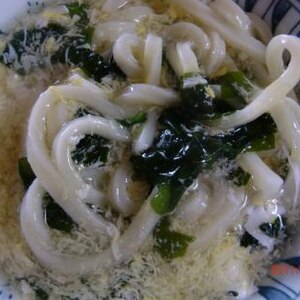 胃にやさしい♪体ポカポカ！あんかけうどん